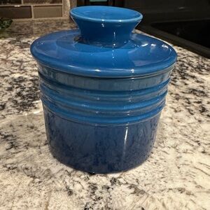 Le Creuset Vibrant Blue Ceramic Jar